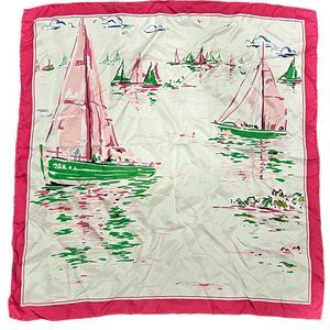 J. Crew Vintage Silk Scarf Square
